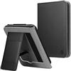 FINTIE Stand Custodia per Tolino Vision 1/2 / 3/4 HD - Premium Cover Protettiva in Similpelle con Card Slot e Hand Strap, Nero