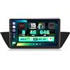 SIXWIN 8 Core 4+64G Android 15 Autoradio con CarPlay/Android Auto/DSP per BMW X1 E84(2009-2015), 9 HD Navigatore GPS WiFi Bluetooth 5.0 USB FM RDS Radio Mirror Link +32 band EQ