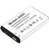 TAYUZH Batteria per AVM Fritz!Fon C6 Telekom A051 1300 mAh batteria agli ioni di litio compatibile con Fon C6