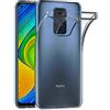 AICEK Cover Compatible Xiaomi Redmi Note 9 / Xiaomi Redmi 10X 4G, Cover Redmi Note 9 Silicone Case Molle di TPU Trasparente Sottile Custodia per Redmi 10X 4G (6.53 Pollici)