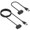 Simpeak Caricabatterie compatibile con Fitbit Inspire HR/Inspire/Fitbit Ace 2, confezione da 2, 100 cm + 31 cm, cavo di ricarica USB di ricambio per Fitbit Inspire Hr, Fitbit Ace 2, nero