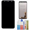 E-yiiviil, display compatibile con Samsung Galaxy J4 Plus J6 Plus 2018 J4+ J415 SM-J415F J415G J415M LCD, touch screen, display assemblabile con utensili