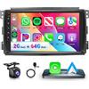VECHTEL Autoradio 2G+64G Android 15 per Mercedes Benz Smart Fortwo 2005-2010, 9 HD 2.5D Schermo Tactile Stereo Auto co Carplay Android Auto senza Fili GPS Wi-Fi USB Bluetooth Radio FM RDS Retrocamera
