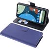 foto-kontor Custodia a libro compatibile con Fairphone 4 cover di colore blu/azzurro