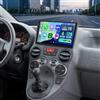 Hikity 4+128G Autoradio Android per Fiat Panda 2003-2012 Wireless Carplay 9''Incell Schermo per Auto Android Auto WiFi Touchscreen Bluetooth5.0 GPS Retrocamera