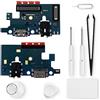 Eonpam Dock ricambi per Samsung Galaxy M31S Connettore di Ricarica Porta Caricatore Port Microfono Audio Jack + Kit di Riparazione Sostituzione