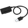RUANI Convertitore Da Usb 2.0 A Mini Ii 7 + 6 13pin Per Laptop Unità Cd-Rom Rom Slimline