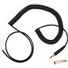ciciglow Cavo a Spirale per Cuffie, 1M Auricolari Cuffie Cavo a Spirale a Molla con Spina da 3,5 Mm + 6,5 Mm per Beyerdynamic DT 770/770Pro/990/990Pro