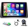VECHTEL 4G&128G 9 Autoradio per Opel Mokka 1 2012-2016/Buick Encore 2013-2015 con Carplay Android Auto Wireless Android 15,Bluetooth RDS/FM Radio,Wi-Fi GPS Navi,Telecamera posteriore AHD