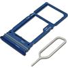 Eonpam Vassoio Carta SIM per Samsung Galaxy M53 5G SM-M536 Porta Scheda SIM con Pin della SIM(Blu)