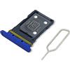 Eonpam Vassoio Carta SIM per (Oppo Reno3 Pro 5G/Find X2 Neo) qualità originale Porta Scheda SIM Ricambio Slot scheda memoria SD con Pin della scheda SIM(Blu)