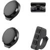 TABKSOLA Interfono Moto Bluetooth,Installati all'interno del Casco,con Telecomando Wireless, Senza Rumore del Vento,Lunga Durata Della Batteria,Ideale per Motociclismo,Sci e Ciclismo.