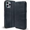 Verco Custodia a libro per iPhone 16 Pro Max, custodia a libro per iPhone 16 Pro Max [6,9 pollici), colore: blu