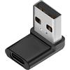 chenyang CY USB tipo C a USB maschio adattatore USB-C tipo C femmina 90 gradi ad angolo superiore a USB 3.0 Un adattatore dati per computer portatile desktop
