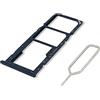 Eonpam Vassoio Carta SIM per (Samsung Galaxy A22 5G) qualità Originale Porta Scheda SIM Ricambio Slot Scheda Memoria SD con Pin della Scheda SIM(Nero)