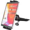 Cuxwill Supporto Tablet Auto CD Slot per 4-13 Dispositivo, 360° Rotazione Porta Tablet & Smartphone Auto Lettore CD per iPad Pro Air Mini, Samsung Galaxy Tab, Kindle Fire, Switch, iPhone