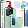 RongZy 2 pezzi per Samsung Galaxy S20 FE G780F Fotocamera Posteriore per Samsung Galaxy S20 FE 5G G781B Lente di Ricambio per Fotocamera Posteriore Coprire con Kit di Riparazione