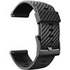 Shieranlee Compatible with Suunto 9 Spartan/Suunto 7 Cinturino, 24MM Silicone Sport Cinturino Fitness per Suunto 9/Suunto D5/Suunto Spartan Sport Wrist HR/Suunto 9 Titanium