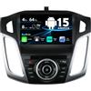 BXLIYER SXAUTO Android 14 IPS Autoradio Per Ford Focus (2012-2017) - 4G+64G - Senza fili Carplay & Android Auto - LED Camera + MIC - DAB Fast-boot Volante 360-CAM AHD DSP Bluetooth - 2 Din 9 Pollici