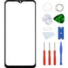 MovTEK Schermo in Vetro Anteriore di Ricambio +Oca Compatibile con Samsung Galaxy A04s SM-A047F con Kit Attrezzi -6.5
