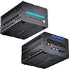 Kinupute Mini Gaming PC, Computer Desktop con Core i9-14900F 24 Core, 64G DDR5 RAM, SSD 4T M.2 PCIe4.0, GeForce RTX5060Ti 16G, Win-11 Pro, Quattro Display, Uscite 8K@60Hz, Doppia LAN, WiFi 7, BT5.4
