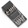 Annadue Modulo TPM 2.0, Modulo di Sicurezza Crittografia 12 Pin Compatibile con Schede Madri, Upgrade LCP SPI per Scheda Remota