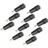 PATIKIL DC Alimentazione Connettore, 10pz 5,5x2,1mm Femmina Jack a 4,0x1,7mm Maschio Adattatore Barilotto Connettore