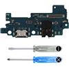 MMOBIEL Connettore Dock Compatibile con Samsung Galaxy A31 2020 - Presa di Ricarica USB C - Audio Jack/Microfono/Antenna di Ricambio - incl. Cacciaviti