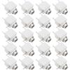 EMSea 20 Pezzi 3,5 Mm Mono Mini Jack Socket Con Interruttore Montaggio Centrale Componente Audio Per Connessioni Di Alimentazione Mono Verticale Audio Cuffia Connettore Femmina