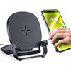 Beeasy Supporto di Ricarica Wireless - 15W Ricarica Rapida Wireless Phone Charger Holder, Caricatore Wireless per iPhone 14 13 12 Pro Max Mini XR Samsung S23 S22 S21 AirPods Pro/3/2 Galaxy Buds