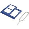 Eonpam Vassoio Carta SIM per (Samsung Galaxy A31) qualità Originale Porta Scheda SIM Ricambio Slot Scheda Memoria SD con Pin della Scheda SIM(Blu)