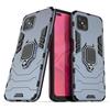 LuluMain Compatibile con OPPO Reno 4 Z 5G, OPPO A92s Cover, Custodia Armor Anello Cavalletto (Funziona con il Supporto Magnetico per Auto) Case Paraurti (Blu Navy)
