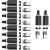 VGOL 10 Set Micro USB Tipo B 5 Pin Maschio Connettore Jack Adattatore A Saldare Guscio In Plastica Per Telefoni Cellulari Smartphone Fotocamera Computer