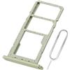 Eonpam Vassoio Carta SIM per (Samsung Galaxy A14) qualità Originale Porta Scheda SIM Ricambio Slot Scheda Memoria SD con Pin della Scheda SIM(Verde)