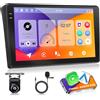 Motorsi Android Per Ducato 3 Peugeot Boxer 2 Citroen Jumper 2 2011-2022,4+64G 9 Pollici 1280P Touchscreen In-Cell Autoradio,Apple Carplay Android Auto GPS Bluetooth WiFi FM/RDS 2USB,Supporta DAB+OBD2