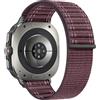 YuiYuKa Cinturino Galaxy Watch Ultra One Click, Robusti Nylon Trail Band per Samsung Watch Ultra Cinturino, Cinturini Ricambio Ondulato Cinturini Tessuto Morbido Traspirante per Samsung Watch Ultra 47mm