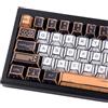 Sunzit Set di 147 copritasti in PBT, a tema manga, con profilo in ciliegio personalizzato, per switch MX ISO/ANSI, layout UK