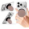 ORNARTO Vortuxe per MagSafe Phone Grip con Supporto, Anello Morbido in Silicone Liquido, Supporto per Telefono da Retro, Sicuro e Confortevole, Caffellatte