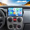 GOHHDL 4G+64G GOHHDL Android 15 Autoradio per Fiat Fiorino/Qubo/Citroen Nemo/Peugeot Bipper 2007-2018 Carplay Android Auto, Schermo da 10 pollici con GPS WIFI BT FM/RDS DSP SWC Telecamera&MIC