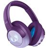 Fresh 'n Rebel Clam Junior, Cuffie Bluetooth per Bambini con Cancellazione Attiva del Rumore, suono sicuro (<85dB), Cavo audio e Adesivi inclusi, Effetti LED. 60 ore di riproduzione (Mighty Magic)