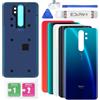 Eonpam Scocca Vetro Posteriore Sostituzione per Xiaomi Redmi Note 8 PRO Originale Back Cover Coperchio Copribatteria+Kit di Riparazione(Blu)