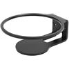 ASHATA Supporto a Parete per HomePod Mini, Mensola per Montaggio a Parete per HomePod, Supporto per Montaggio a Parete per Mini Altoparlanti in Lega di Alluminio(Nero)