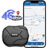 TKMARS Localizzatore GPS per auto 4G TK905E con scheda SIM, batteria da 5000 mAh Localizzatore antifurto 4G con forte magnete nascosto, allarme a vibrazione, limite di velocità e localizzatore GPS Geo-Fence