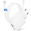 ACOCOBUY Caricabatterie rapido 66 W per Honor 400 200 600 Lite Smart Fast Charger e cavo USB-C 2 m 6 A Ricarica rapida per Honor Magic 6 7 Lite 6 5 Pro V5 V3 X6b X6c X7b X8d X9c X9d P-ura 70 Pad 10 X9 X9a X8a