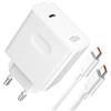 ASKUBSKU 100 W Caricatore USB C e Cavo per Honor Magic8 Pro Magic7 5G, Ricarica Rapida Adattatore di Caricatore con Tipo C Cavo 1 metro per Honor 400 Pro 200Pro Win RT Magicbook Laptop MagicPad