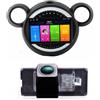 jojono Autoradio GPS da 9 CarPlay e fotocamera posteriore Android compatibile con BMW Mini Cooper R50 R52 R53 R56 R57 R58 R59 F55 F56 F57/Clubman R55/Countryman R60/Paceman R61 (Navigator NO.B+7022 Camera)