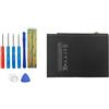 Vvsialeek A1547 Batteria di ricambio compatibile per Apple iPad A1566/A1567 iPad6 iPadAir 2 iPadAir 2 WiFi 7300 mAh con toolkit