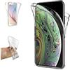 REY Cover in Gel TPU per iPhone 11 PRO, Silicone Case, 360° Full Body Protezione, Protettiva Sottile Back Cover