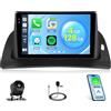 Roinvou 4G+128G Android 15 Schermo Autoradio per Renault Kangoo 2013-2020/Nissan NV250 2013-2021 CarPlay Android Auto Roinvou, 9 Pollici Incell Touchscreen Stereo Auto GPS EQ WIFI RDS FM SWC Telecamera