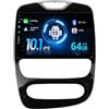 MISONDA 10 Android 15 Autoradio GPS stereo per Renault Clio 4 ZOE 2016-2019 -Fotocamera gratuita -Supporto DAB/Controllo volante/WiFi/BT/Carplay/Mirrorlink/RDS/USB (2G+64G)